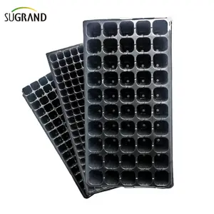 Chinese factory direct sales seedling tray 200 cell vegetable seeding nursery plant pot for greenhouse