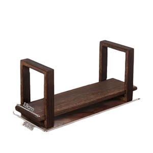 Estantería de Madera para Oficina, Estante de Almacenamiento, Soporte para Libros de Madera Maciza, Librería Rectangular de Pie, Tipo 1.ª Planta - Product Image 5