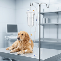 Pot d'infusion pour animaux de compagnie de 150 ml, ensemble de bouteilles suspendues pour perfusion, consommables pour hôpitaux et cliniques, animaux vétérinaires, chiens et chats, animaux mécaniques