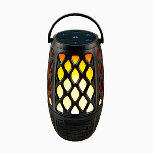 Portable Bluetooth Speaker Metal Cabinet Rechargeable Battery Indoor Use Single Color LED Light <b>Button</b> Control 1 - Product Image 2
