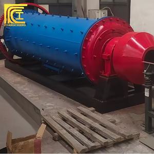 מטחנת כדורים יעילה במיוחד 2100*4500 לטחינת צמנט עם מנוע AC, משאבה עם מיסבים, תפוקה של 13-24 טון/שעה, מטחנה יבשה רציפה - Product Image 5