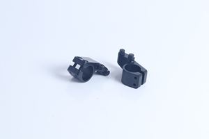 Système <span class=keywords><strong>de</strong></span> <span class=keywords><strong>porte</strong></span> coulissante en verre sans cadre à tube rond <span class=keywords><strong>de</strong></span> style moderne Roues noires mates <span class=keywords><strong>pour</strong></span> salle <span class=keywords><strong>de</strong></span> bain <span class=keywords><strong>pour</strong></span> <span class=keywords><strong>douche</strong></span> - Product Image 6