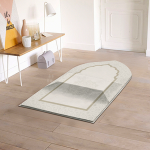 Tapis de Prière Islamique en Velours Doux à Mémoire de Forme Épais Personnalisé, Tapis Turcs pour Hommes et Femmes Musulmans, Tapis De Priere pour la Maison - Product Image 1