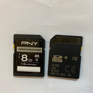 ราคาขายส่งแท้ 100% มีสินค้าในสต็อก การ์ดหน่วยความจำแฟลช PNY 8 GB SDHC Class 4 - Product Image 2