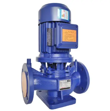 ISG/IRG vertical industrial inline centrifugal water pump 7.5Hp for Cooling System Chemical Electroplating industry