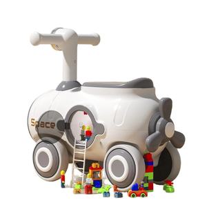 Voiture à pédales pour bébé de <span class=keywords><strong>2</strong></span> à 4 ans, capsule spatiale, scooter anti-retournement, en plastique, à piles, voiture éducative, voiture <span class=keywords><strong>yoyo</strong></span> - Product Image 3