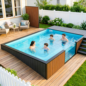 Custom Design Fiberglass FRP Swimming <b>Pool</b> 4m 6m 7m fiberglass swimming <b>pool</b> shells for <b>sale</b> <b>container</b> <b>pool</b> - Product Image 4