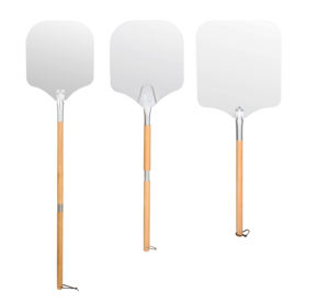 2023 Outils à pizza commerciaux, spatule à pizza légère à long manche en aluminium, palette à pizza commerciale - Product Image 3