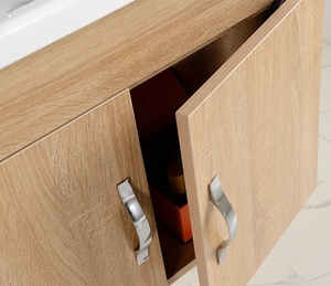 Gabinete de Baño con Lavabo y Espejo Tocadores Pequeños para Baño con Lavabos - Product Image 4
