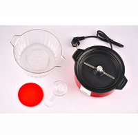 Machine à Popcorn Électrique en Plastique avec Fonction Agitation - Compatible Beurre et Sucre, 700W, Protection Contre la Surchauffe, Grande Capacité, Soirées Cinéma à Domicile