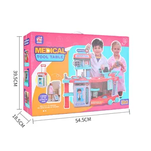 2 In 1 Doctor Toys Medical Tool Play Pretend Play Doctor Kits Set Toys Role Play Game For Kids Girls Children Toys