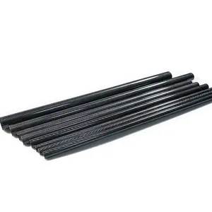 Manufacturer customized small caliber 3K carbon fiber tube 4mm 6mm 8mm 10mm 12mm 14mm 16mm rolled carbon pipe