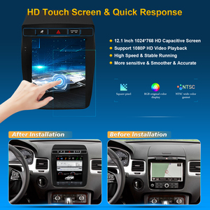Autoradio Android 10,4 pouces pour <span class=keywords><strong>VW</strong></span> <span class=keywords><strong>TOUAREG</strong></span> 2010-2015 <span class=keywords><strong>Radio</strong></span> multimédia avec CarPlay sans fil Android Auto FM avec CANBUS - Product Image 3