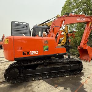 Machine à chenilles d'excavatrice utilisée Hitachi en vente à Shanghai EX120-3 Chine Haute efficacité de travail Offre Spéciale en stock - Product Image 4