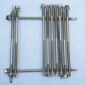 Tornillo autoperforante de cabeza hexagonal para paneles sándwich de estructura de acero, fijación para techos Tek - Product Image 3