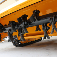 Tondeuses à fléaux télécommandées sans fil sur chenilles, personnalisées en gros, BJ-1200FM 1200mm, avec moteur diesel Yarmax 195F, pour bricolage