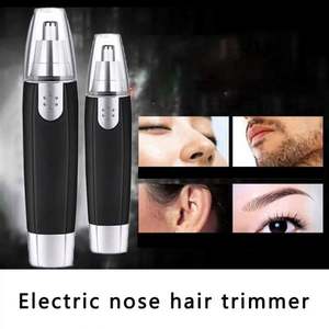 Tondeuse portable mini pour poils du nez, oreilles, barbe et sourcils – Rasoir de sécurité indolore pour homme et femme - Product Image 3