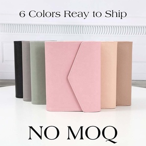 Ins <span class=keywords><strong>Etsy</strong></span> sıcak 6 renkli 6 halka A6 Saffiano deri bütçe bağlayıcı destekleyen süblimasyon gündem kapak olarak Fly yaprak ile mevcut - Product Image 2
