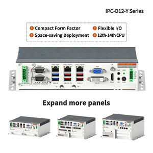 PC Industrial Expandible Sin Ventilador CWWK D12 <span class=keywords><strong>de</strong></span> 12.ª a 14.ª Generación para Escenarios Industriales y Requisitos <span class=keywords><strong>de</strong></span> Conectividad, Computadora <span class=keywords><strong>de</strong></span> Nivel Básico - Product Image 2