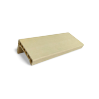 Profilés en plastique WPC haute densité, étanches, à texture bois, pour architraves de portes modernes, encadrements de chambres, hôtels et cuisines, faciles à poser