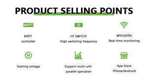 <span class=keywords><strong>Inversor</strong></span> Solar <span class=keywords><strong>Growatt</strong></span> SPF <span class=keywords><strong>3000</strong></span>-5000 ES de 3kw, 3.5kw y 5kw, Fuera de Red, Onda Sinusoidal Pura con Batería de Litio - Product Image 4