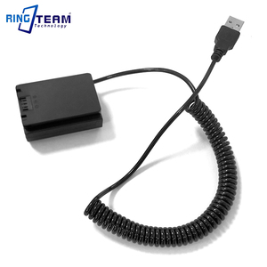 Adaptador de Cable en espiral USB NP FZ100 NP-FZ100, acoplador DC para cámara <span class=keywords><strong>Sony</strong></span> <span class=keywords><strong>ILCE</strong></span>-<span class=keywords><strong>9</strong></span> / ILCE9 / a9 / <span class=keywords><strong>ILCE</strong></span>-7RM3 / ILCE7RM3 / a7RM3 BC-QZ1 - Product Image 4
