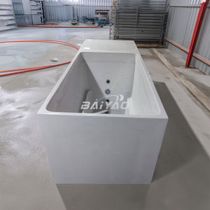 Baignoire autoportante moderne <span class=keywords><strong>en</strong></span> acrylique pour bain froid, design écologique, idéale pour la maison et les spas extérieurs – Meilleures ventes - Product Image 4