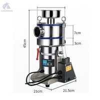 Broyeur de poudre ultra-fine à circulation d'eau à l'échelle de laboratoire pour épices et herbes