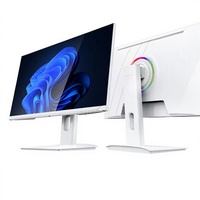 Moniteur sans cadre 24'' 27 pouces 300Hz pour postes de travail de centre d'appels, FHD 1080p 1ms RGB, écran de bureau, configuration VESA double écran pour bureau