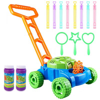 Tondeuse à bulles pour jardin, machine à bulles automatique, trotteur à bulles manuel, jouet de jardin