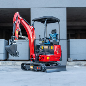 Envío Gratis: Mini Excavadora de 1.8 Toneladas, Motor de Excavadora Pequeña, Excavadoras de 2 Toneladas con Accesorios - Product Image 1