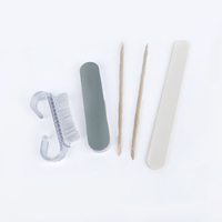 Kit de manucure professionnel pour salon de beauté des ongles, outils d'art des ongles, vernis jetables, 5 pièces