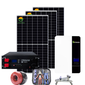 홈 8kw 10kw 에너지 시스템 태양열 8kw 하이브리드 태양계 8kw 리튬 배터리가있는 태양계 - Product Image 1