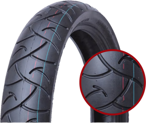 Neumático Barato Motocicleta Neumáticos Scooter Rueda China FELINA 90/90-18 - Product Image 2