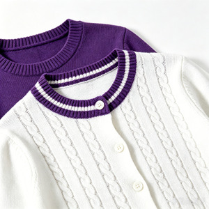 Abito in <span class=keywords><strong>Maglia</strong></span> Casual da Donna Taglie Forti, <span class=keywords><strong>Vestito</strong></span> Midi in <span class=keywords><strong>Maglia</strong></span> per Donne Curvy, Completo Due Pezzi con Ricami - Product Image 6