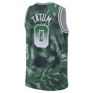 2025 baru Pria 0 Jayson Tatum kualitas tinggi kaus basket sulaman jahitan berkualitas tinggi - Product Image 6