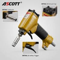 ASCOTT T1170 Cloueur pneumatique industriel 11,7 mm pour clous décoratifs, pistolet à clous pour ameublement et rembourrage de canapés, OEM