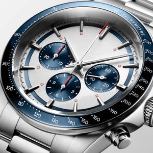 Men's <b>Automatic</b> <b>Chronograph</b> Watch Tachymeter Bezel Stainless Steel Bracelet Sapphire Crystal Sport Wristwatch Longinesing - Product Image 4