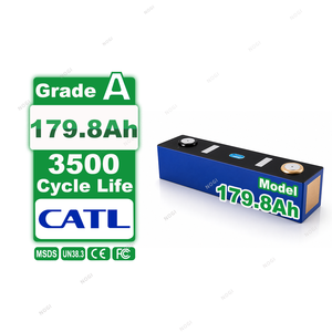 CATL 3.2V 179.8Ah 리튬인산철(LiFePO4) 배터리 셀 LFP6428084 고용량 리튬인산철 프리즘형 셀 5C 피크 방전 (EV용) - Product Image 1