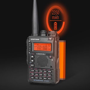 Zastone UV-8DR <strong>Handheld</strong> UHF VHF Ham <strong>Radio</strong> with 128 Groups Channels Storage - Product Image 3