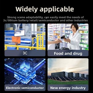 Đầu đọc mã vạch công nghiệp thông minh Đầu đọc mã vạch cố định máy quét mã vạch QR mã USB Com giao diện phạm vi tiêu chuẩn <span class=keywords><strong>1D</strong></span> 2D - Product Image 3