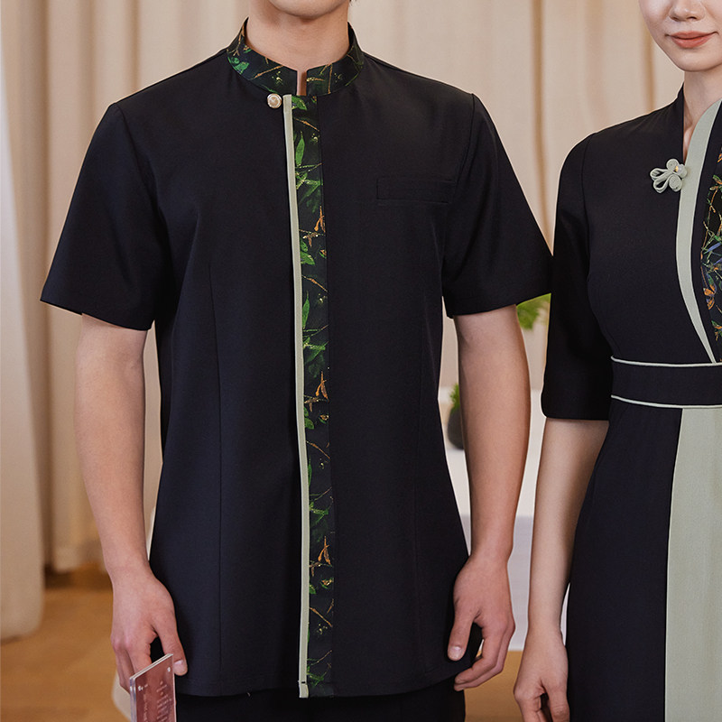 Golden bamboo black menswear