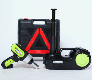 Cric de voiture hydraulique CarJack électrique avec pompe à compresseur et clé électrique affichage de lumière LED fabricant de haute qualité - Product Image 2