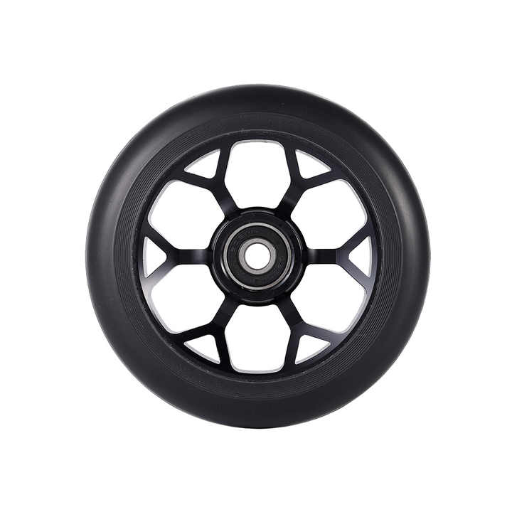 Huoli Scooter 100mm 110 Mm 120mm Purple Scooter Wheels With Silver Metal Core Extreme Sport Pro