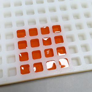 Hongo personalizado diamante 3,5 ml 3D Fondant caramelo Gummy Bear molde Silicona - Product Image 3