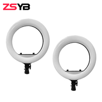 Lampe annulaire RL-14 ABS 14,7 pouces 35W 45W la plus populaire, température de couleur réglable, télécommande, éclairage photo pour Tik Tok