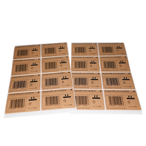 <span class=keywords><strong>Étiquette</strong></span>s en <span class=keywords><strong>papier</strong></span> <span class=keywords><strong>kraft</strong></span> vintage autocollants avec logo personnalisé impression d'<span class=keywords><strong>étiquette</strong></span>s d'avertissement de boîte d'emballage extérieur en vinyle imperméable auto-adhésif - Product Image 4