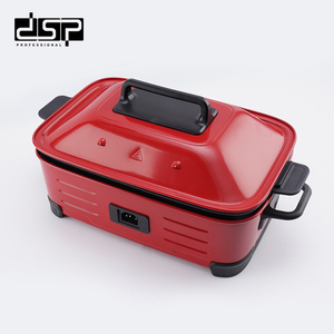 DSP 多功能电烧烤炉 1400W，四合一，带平底烤盘、牛排烤盘和深盘烤盘 - 专业级 - Product Image 3