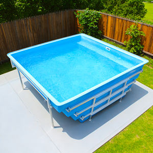 Piscine hors sol pour adultes et enfants, structure de piscine pour jardin - Product Image 1