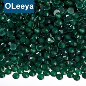 OLeeya Factory Wholesale Rhinestone Bulk Neon Fluorescence Crystals Flatback Non Hotfix Rhinestones for Garment Decoration - Product Image 1